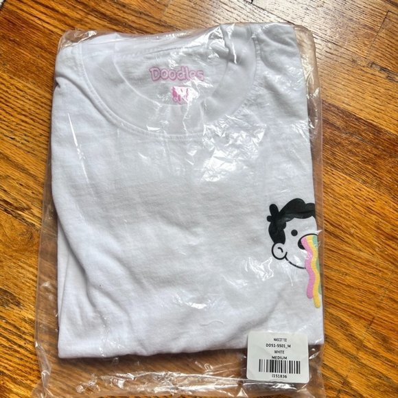 Burnt Toast Other - NEW Doodles x Burnt Toast Mascot Tee Shirt Official Merch In White M